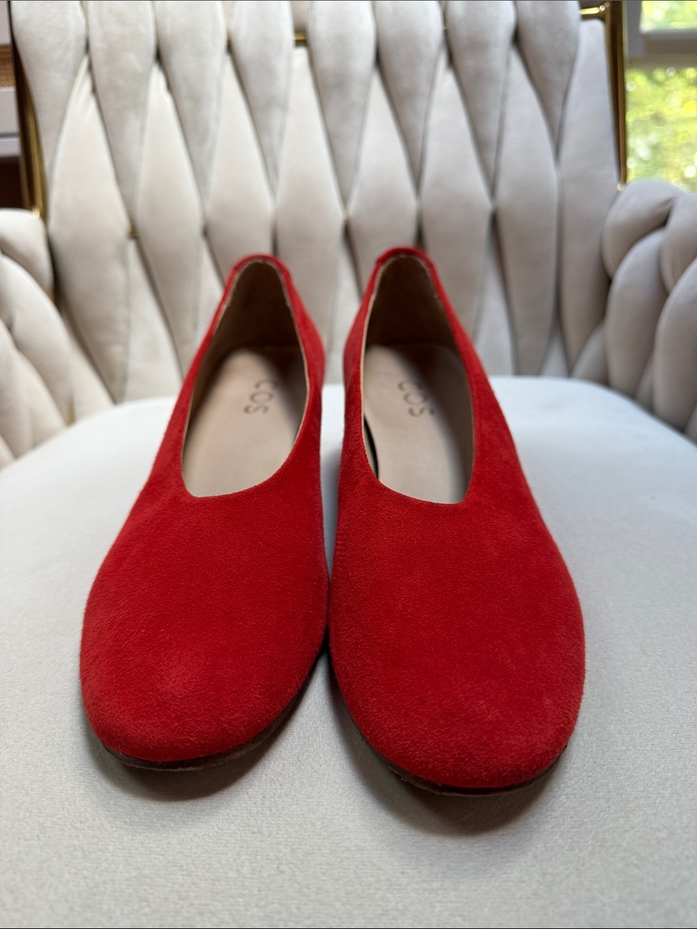 Women’s Red Suede Shoes